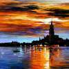The Sky Of Spain  Oil Painting On Canvas - Oil Paintings - By Leonid Afremov, Fine Art Painting Artist