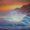Last Light - Prof Qlty Oil On 3X P Cnv Paintings - By Joseph Ruff, Immpresionism Painting Artist