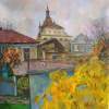 November In Kamyanets-Podilskiy 2008 - Oil On Canvas Paintings - By Yuri Yudaev, Impressionism Painting Artist